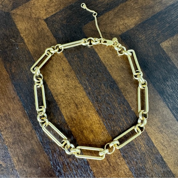 NWOT! Madewell Elegant Gold Chain Necklace - 16” - 18” length - Picture 3 of 3